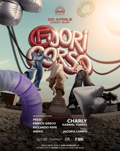 Locandina FUORI CORSO — 25 APRILE