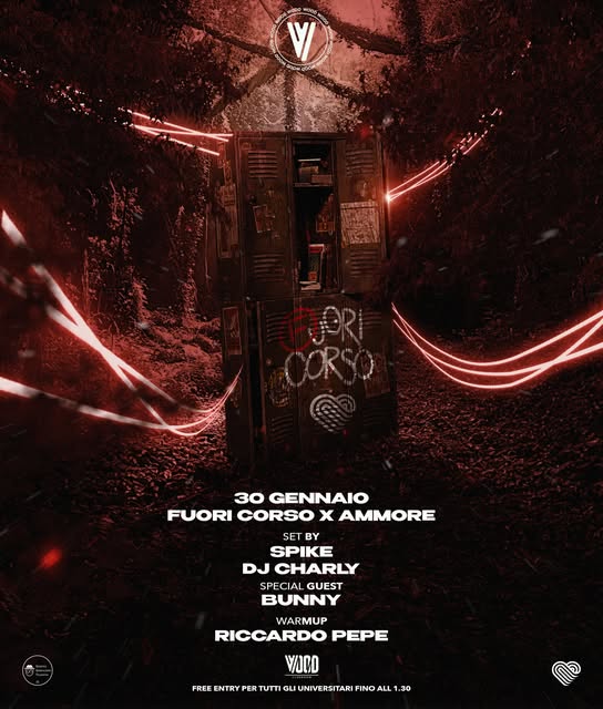 Locandina FUORI CORSO — 30 GENNAIO