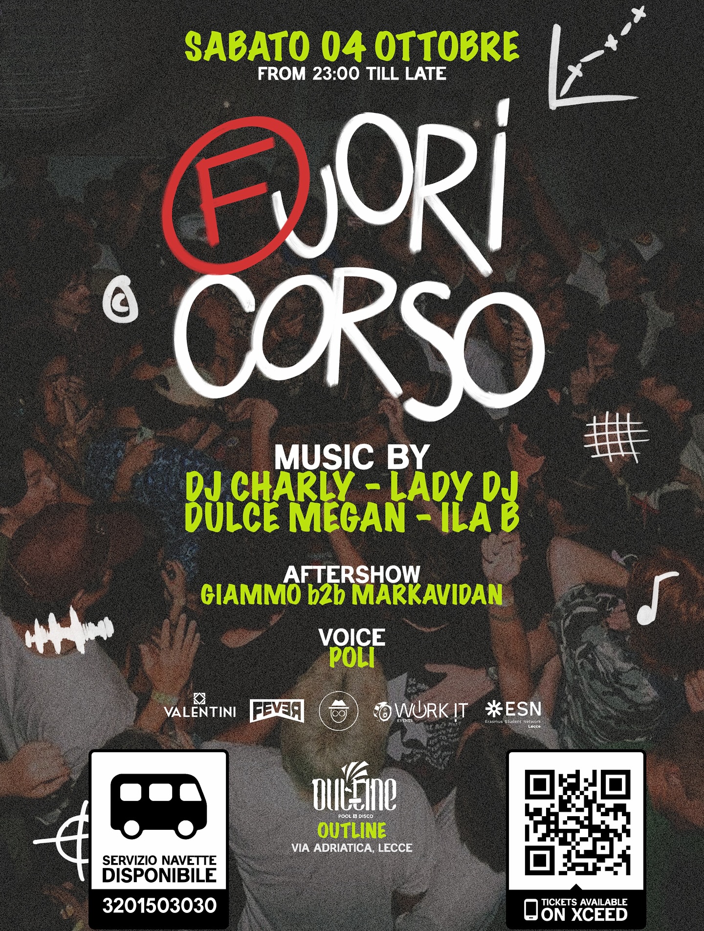 Locandina FUORI CORSO — 04 OTTOBRE